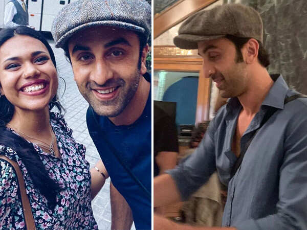 Ranbir Kapoor snaps selfies with fans in Spain. See pics: