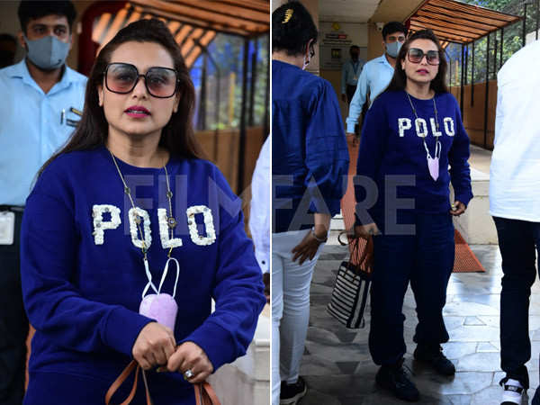 Rani Mukerji photographed out and about the city