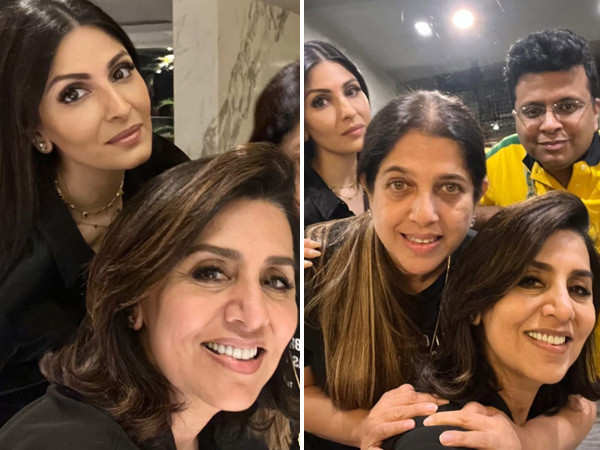 Riddhima Kapoor Sahni and Neetu Kapoor look gorgeous in black in a new selfie