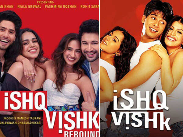 Ishq Vishk Rebound Poster Out Stars Rohit Saraf Pashmina Roshan Jibraan Khan And Nailaa 