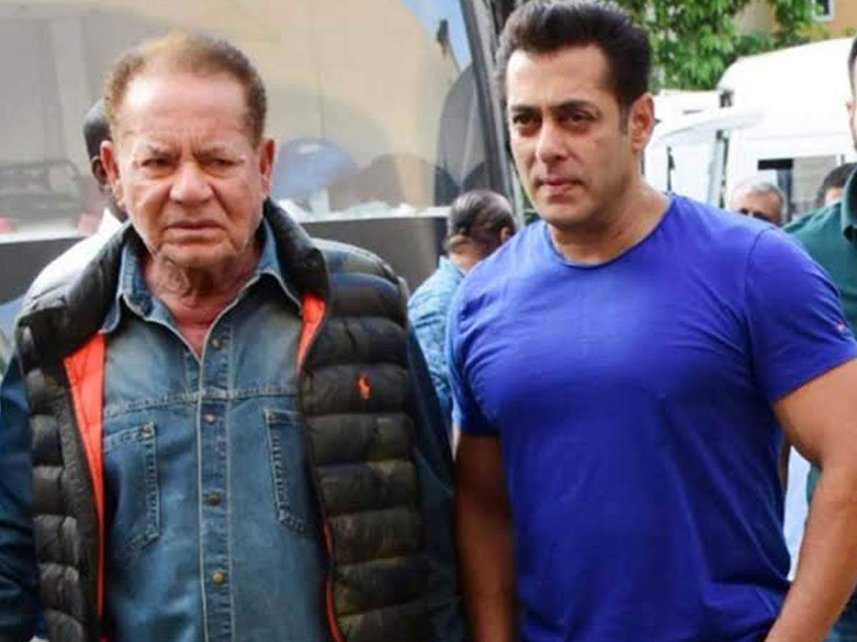 Salman Khan and Salim Khan Together.