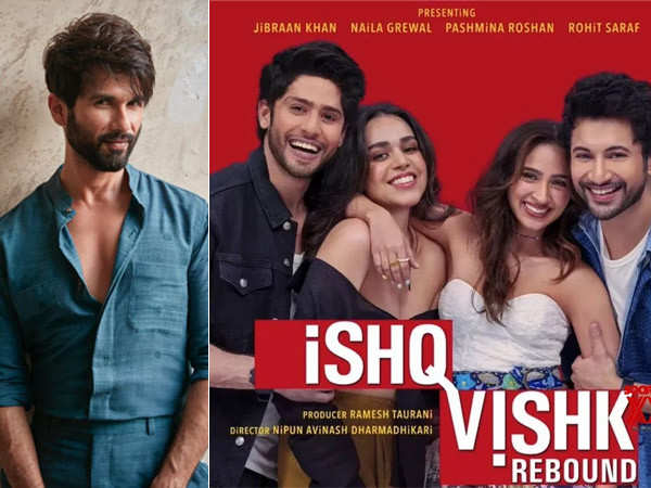 Shahid Kapoor cheers for Ishq Vishk Rebound, the sequel to his Bollywood debut