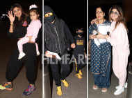 Shilpa Shetty, Shamita Shetty clicked with family at the airport recently