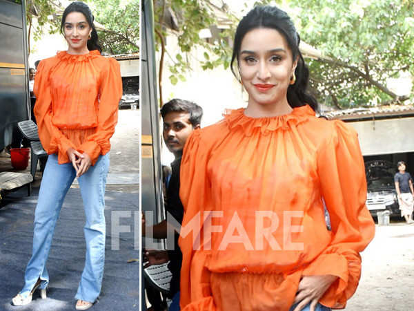 Shraddha Kapoor stuns in bright orange which is perfect for the summers
