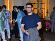 Aamir Khan opts for casuals while attending Radhika Merchant's Arangetram ceremony