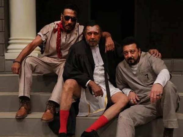 Sanjay Dutt, Jackie Shroff, Mithun Chakraborty begin filming for Baap. Fans say “desi Expendables”