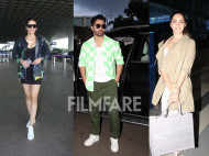 Kiara Advani, Varun Dhawan, and Kriti Sanon looked chic and sporty as they got papped at the airport