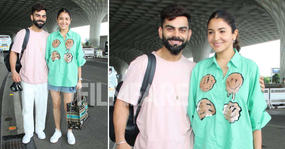 Virat Kohli And Anushka Sharma Give A Class On Summer Dressing 