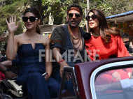 Photos: Akshay Kumar, Jacqueline Fernandez, Kriti Sanon promote Bachchhan Paandey