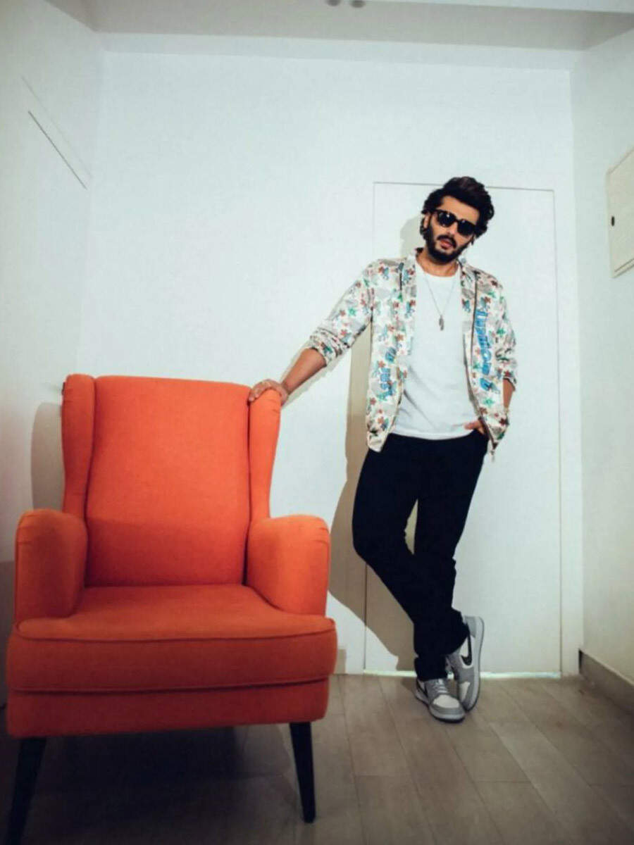 Arjun Kapoor casually posing.