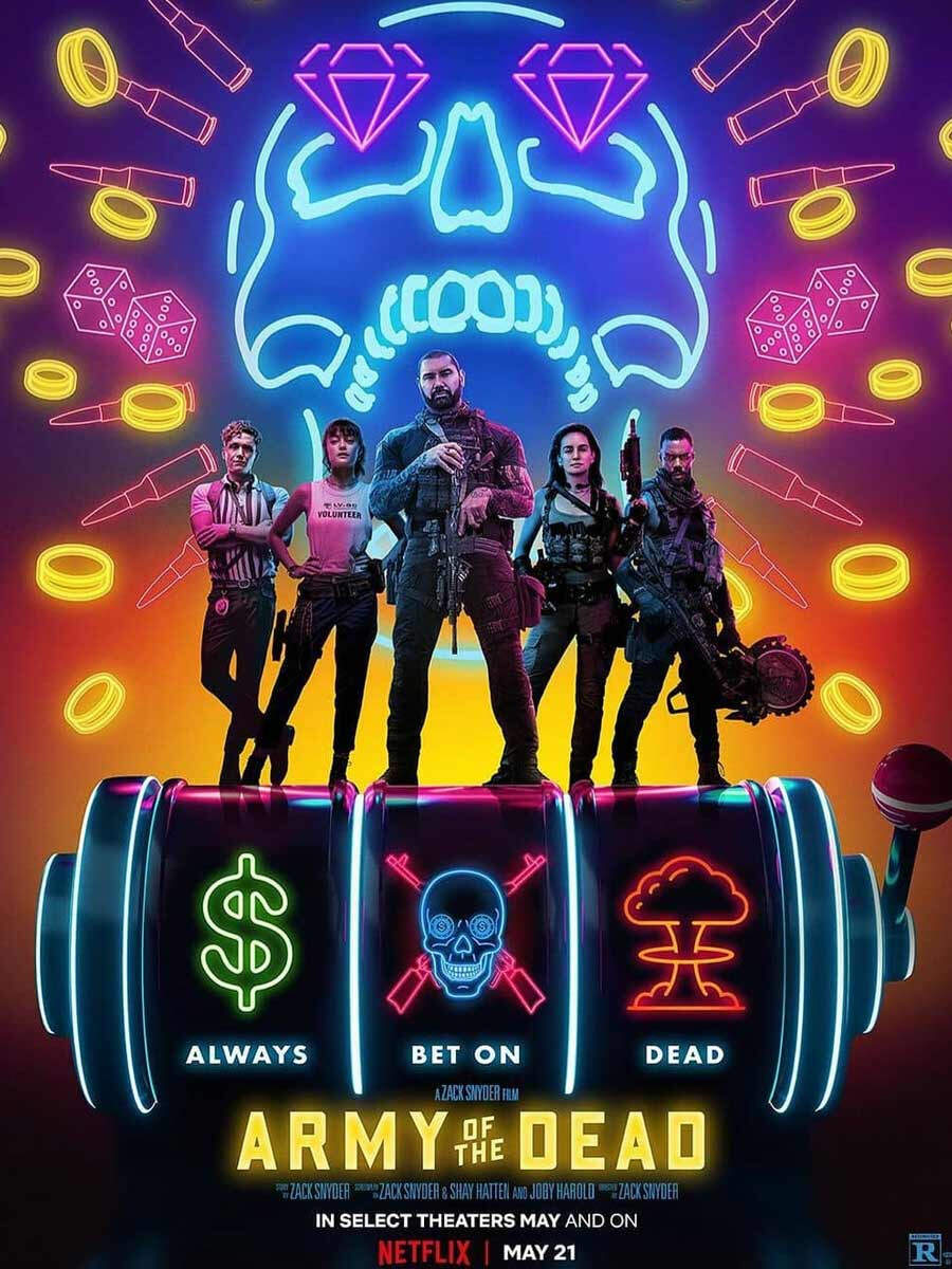Huma Qureshi cannot control excitement as Army of the Dead wins Oscar Fan-Favourite Award 1 Army Of The Dead Poster.