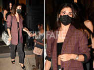Jacqueline Fernandez photographed at a Japanese eatery in Bandra