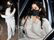Janhvi Kapoor clicked outside an upscale restaurant in Bandra