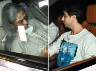 Jaya Bachchan and Aryan Khan photographed attending Shweta Bachchan's birthday bash