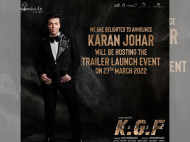 Karan Johar to host the grand trailer launch event of KGF: Chapter 2 in Bengaluru