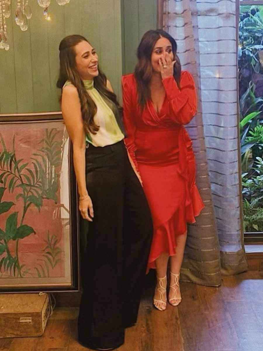 Kareena Kapoor Khan and Karisma Kapoor.