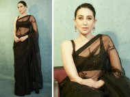 Kareena Kapoor Khan lauds sister Karishma Kapoor for looking gorgeous in a black saree