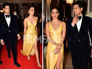 Kiara Advani and Siddharth Malhotra clicked at an Awards Show last evening
