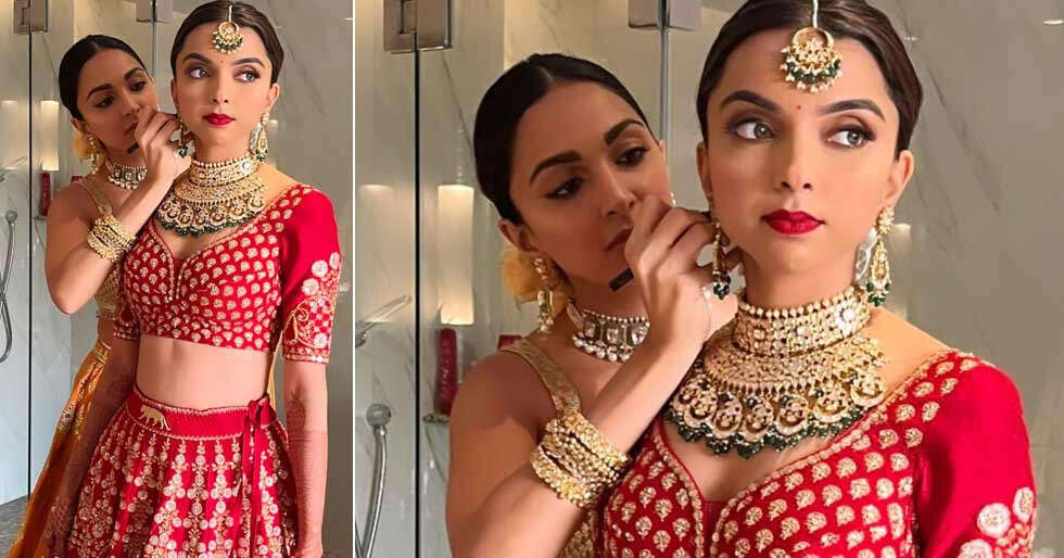 Kiara Advani shares a moment with sister Isha Advani as she gets ready for her wedding - Vimarsana News
