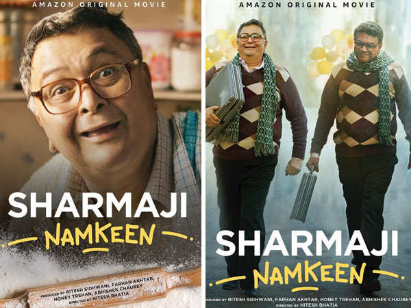 Rishi Kapoor’s last film SharmajI Namkeen poster released