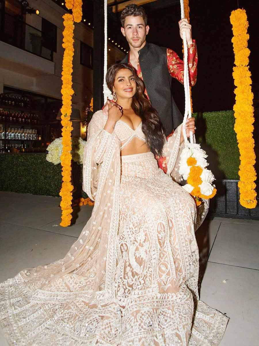 Priyanka Chopra & Nick Jonas Celebrate Their First Maha Shivratri After Welcoming Their Daughter