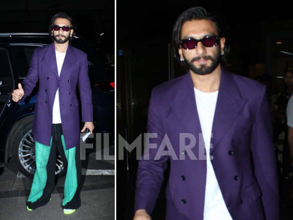 Ranveer Singh's 'Gulabo' Valentino Airport Look Proves He's Our