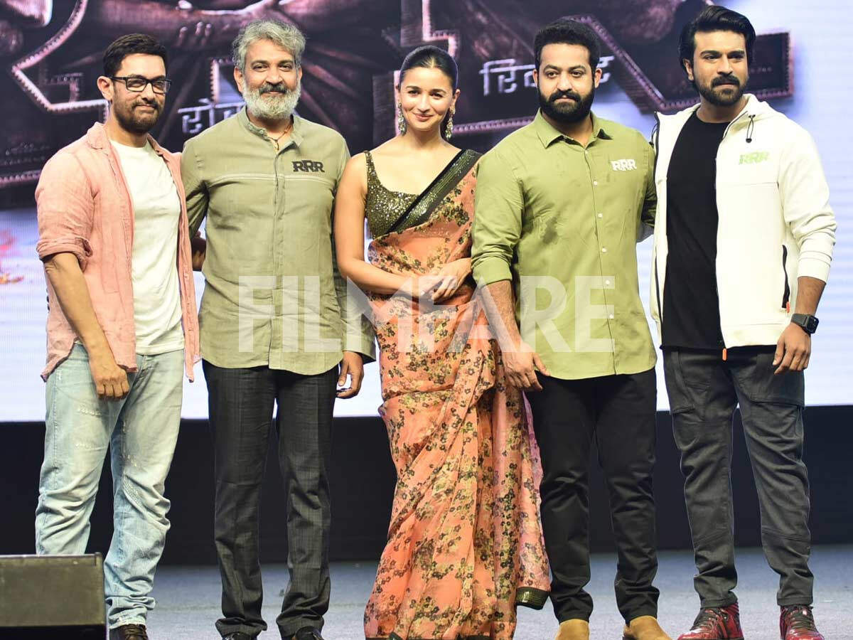 Aamir Khan joins the cast of RRR at Imperial Hotel in Delhi | Filmfare.com