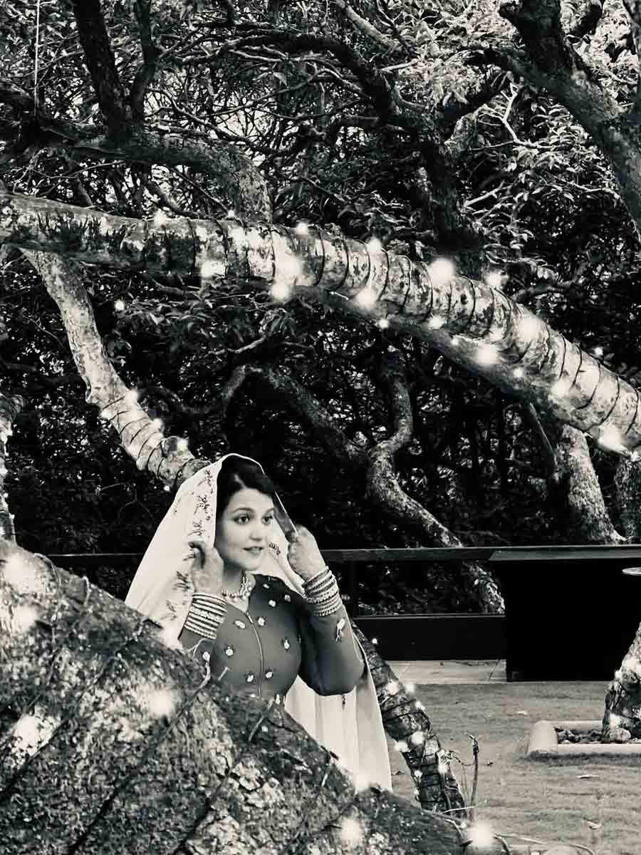 Sanah Kapur wedding pictures.