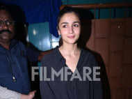 Alia Bhatt clicked after a shoot in Bandra