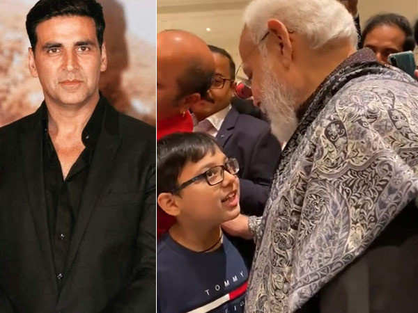 Akshay Kumar shares a video of PM Modi with a patriotic young boy in Berlin