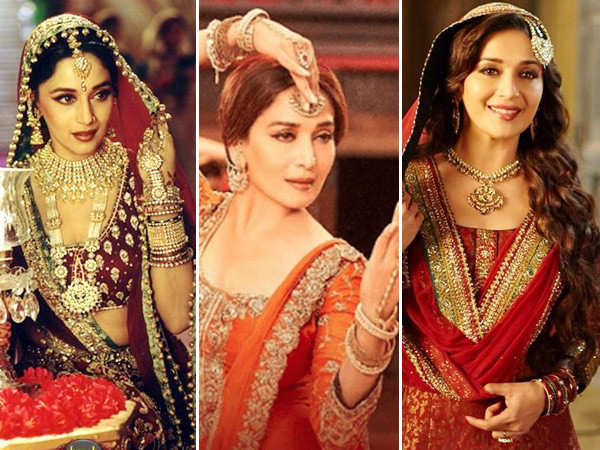 As Madhuri Dixit Nene turns a year older, we revisit her biggest fashion moments in movies