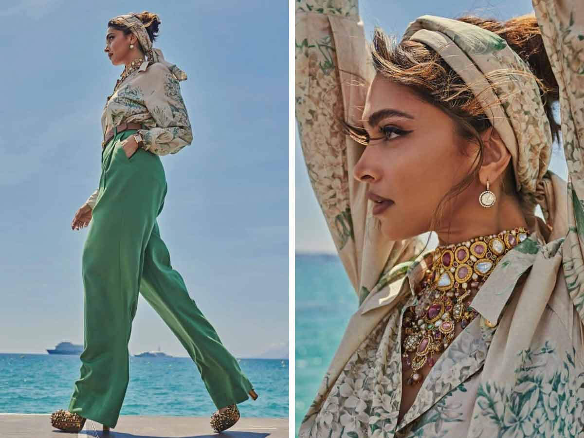 Cannes 2022: Deepika Padukone paints the Film Festival red in LV gown -  Times of India