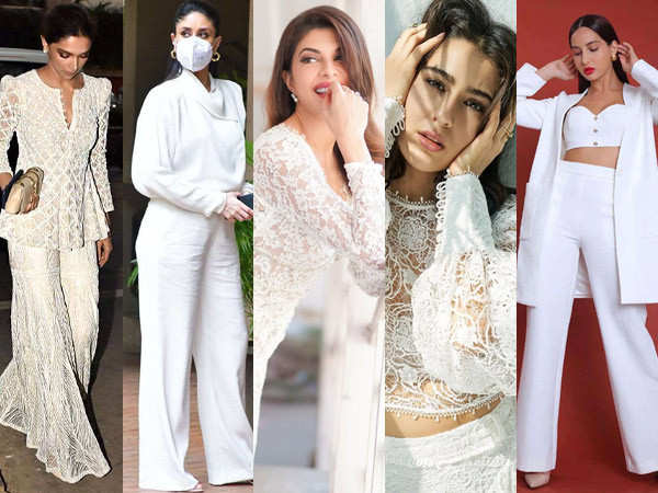 Bollywood Celebrities Express Their Love For All-White Outfits |  