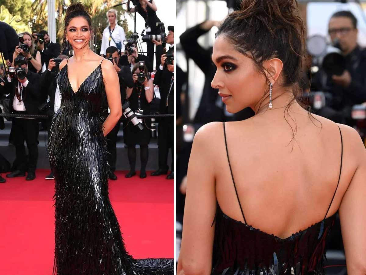 Cannes 2022: Deepika Padukone turns up the heat in a custom black