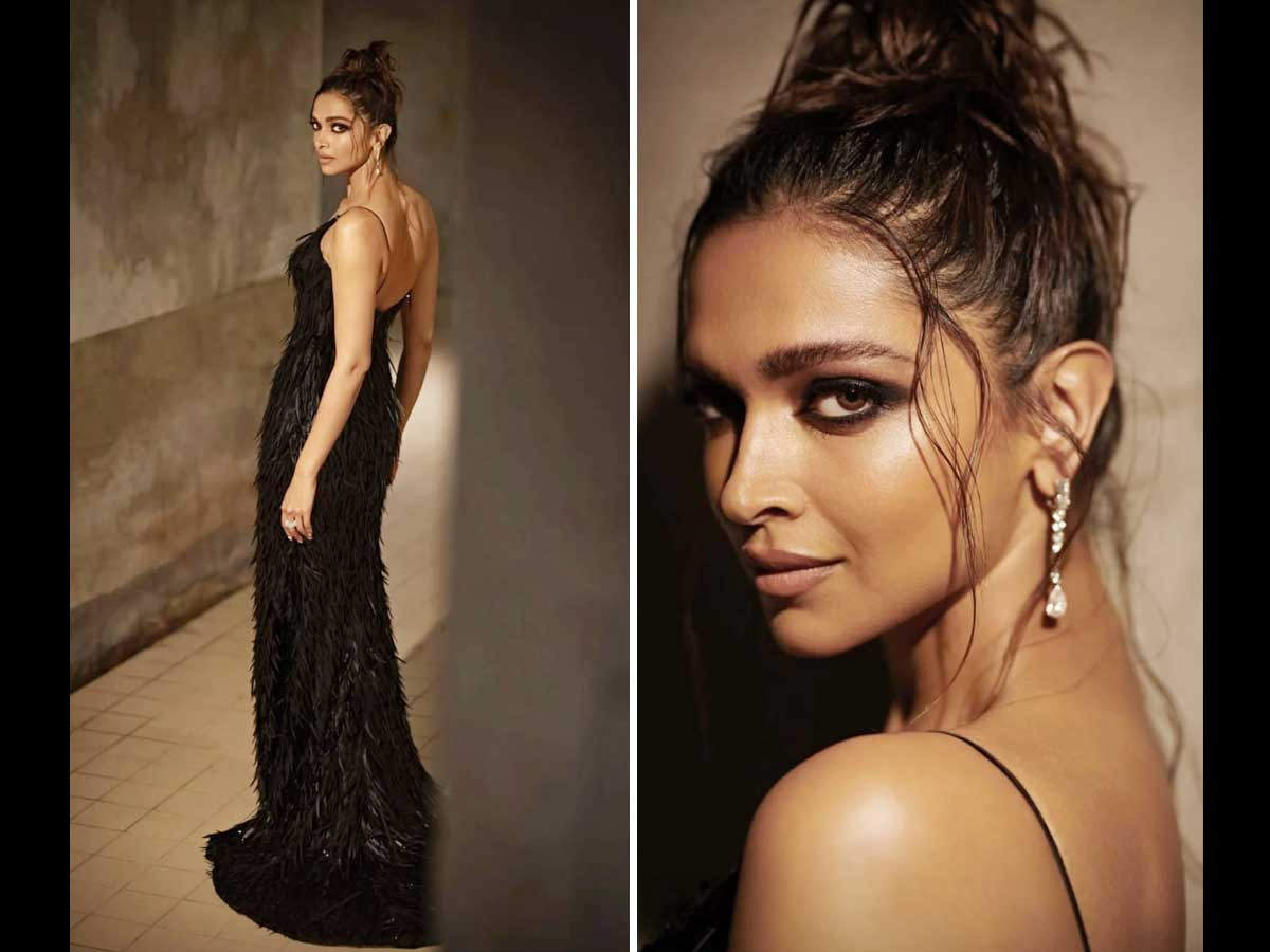 Deepika Padukone is a sight to behold in black on the Oscars 2023 red  carpet. See pics - India Today
