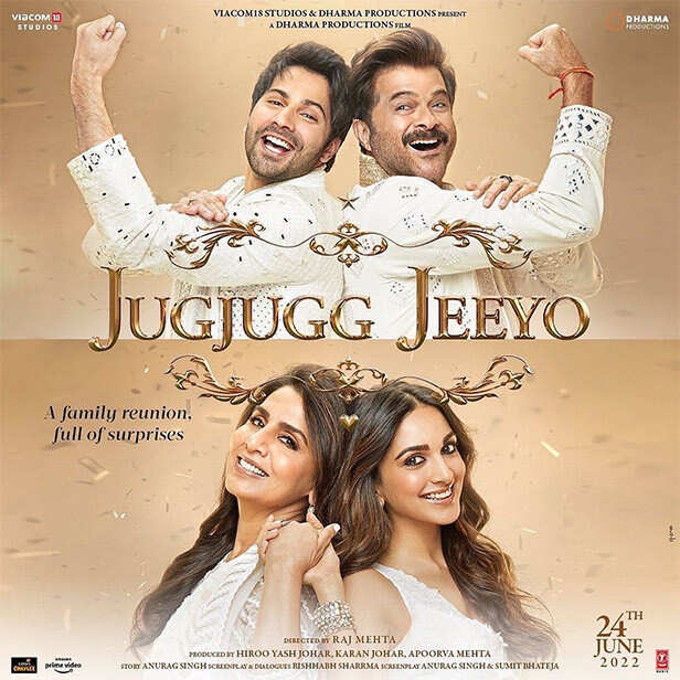 The first poster of Jug Jugg Jeeyo is out now - My Droll | Jugjugg Jeeyo Movie