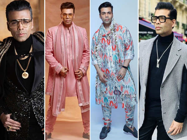 8 Times Karan Johar served some eclectic fashion statements that were chic and flamboyant