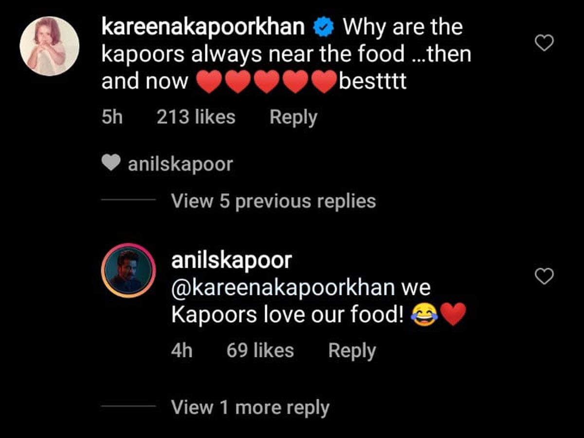 Kareena Kapoor talking about Anil kapoor and other Kapoors.