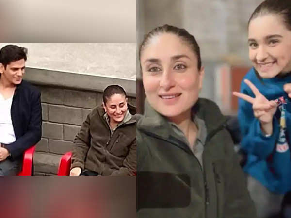 Kareena Kapoor Khan is having a great time shooting for The Devotion of Suspect X; Here's proof!