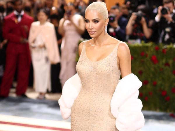 Kim Kardashian dons Marilyn Monroe's “Happy Birthday, Mr. President” dress at the Met Gala
