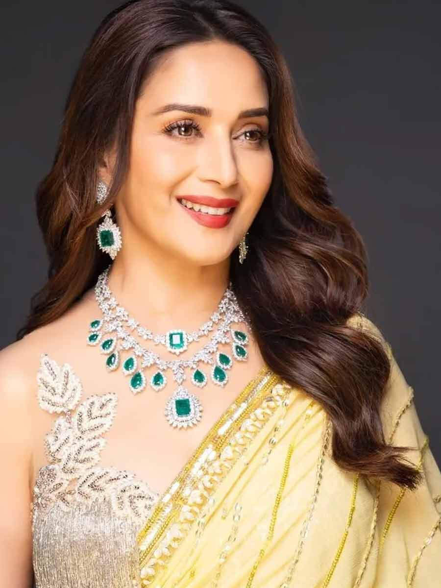 Prettiest sarees from Madhuri Dixit's wardrobe that will give you