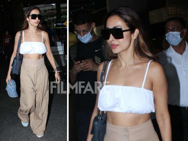 Malaika Arora looks gorgeous in her recent airport look