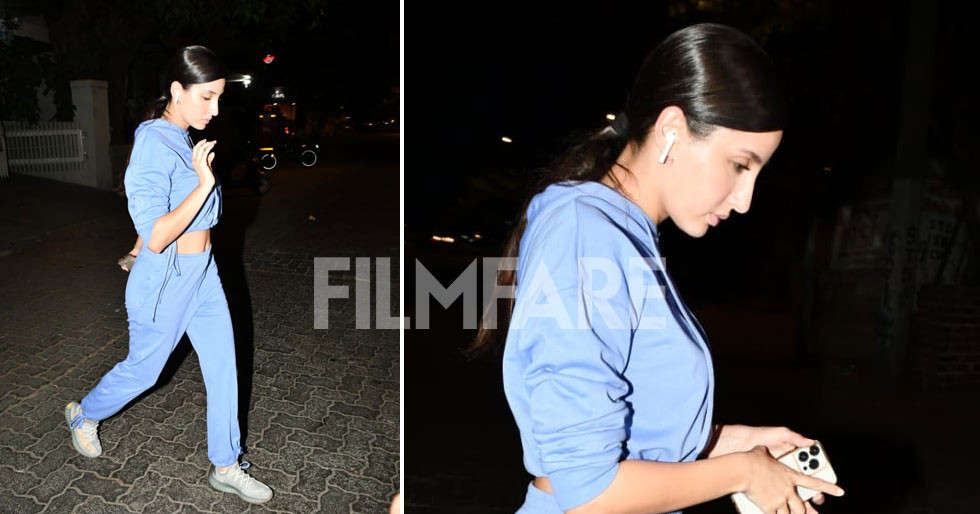 Nora Fatehi clicked out and about in the city | Filmfare.com