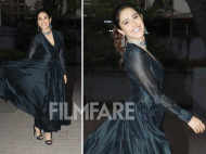 Nushrratt Bharuccha poses for the cameras in a chic ethic look