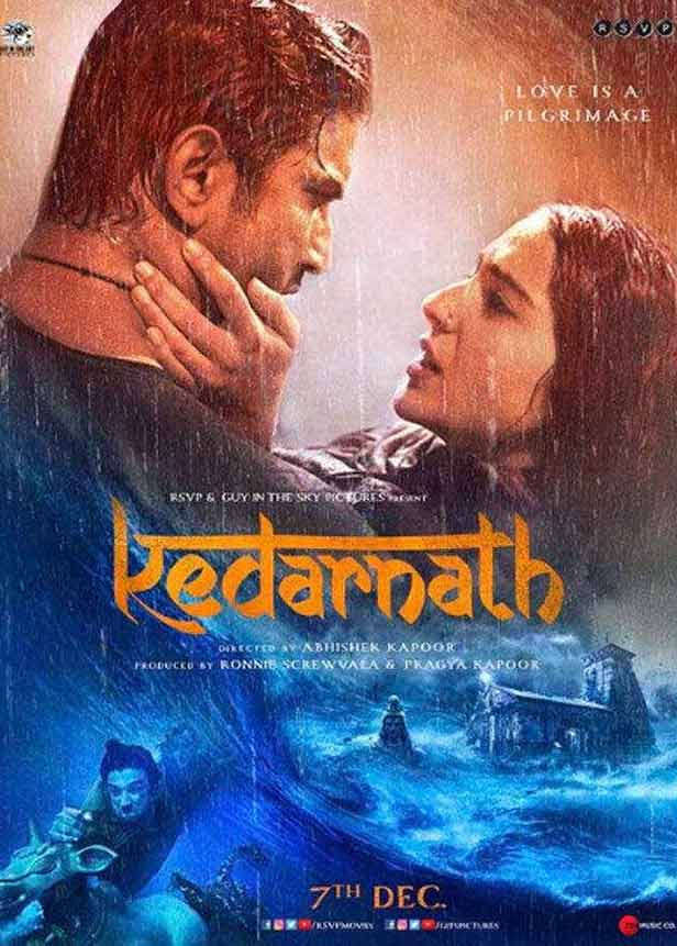 Round Up Of Sara Ali Khan's Movies : Kedarnath.