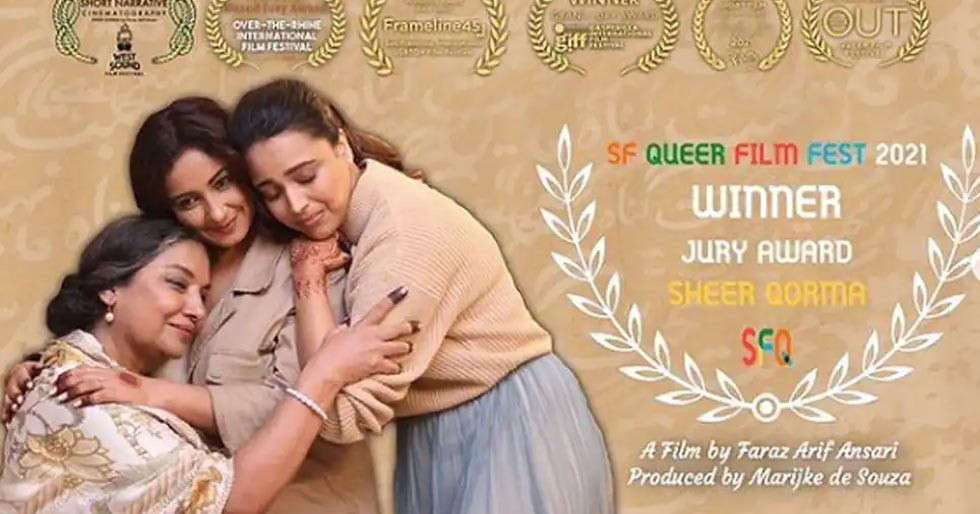International Award-winning film Sheer Qorma to soon have its Mumbai premiere