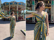 Cannes 2022: Tamannaah Bhatia stuns in a multicoloured gown on day two