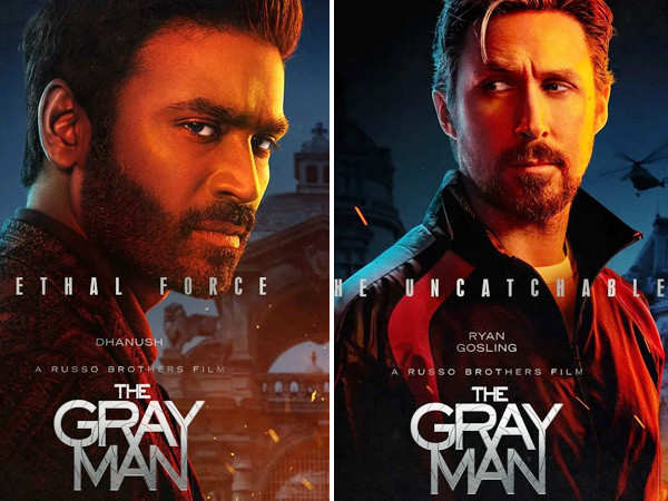 The Gray Man: Dhanush is a lethal force in new posters from the Ryan Gosling, Chris Evans starrer
