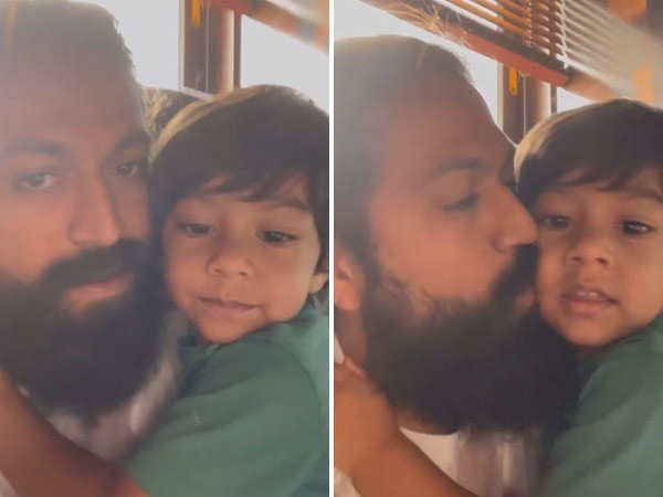 KGF: Chapter 2 star Yash shares a glimpse of playtime with his kids and it's wild