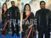 Kajol and Ajay Devgn twin in black at the Drishyam 2 premiere. See pics: